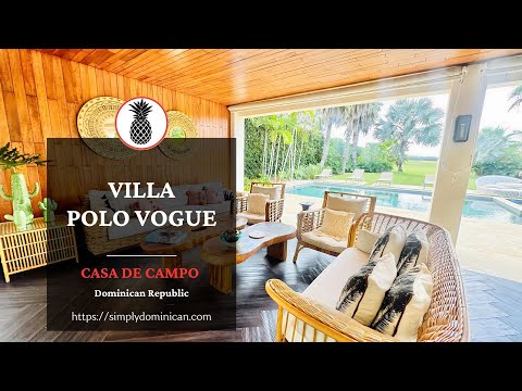 Villa Polo Vogue - Ultra-Modern Polo Villa With Breathtaking Views -  Holiday Villa in Casa De Campo