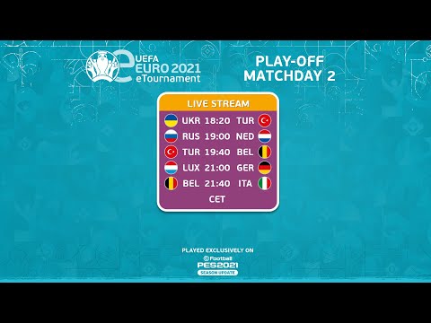 eEURO 2021 Play-Offs Round: Matchday 2