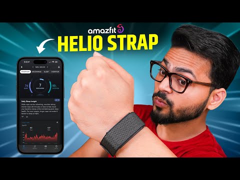 Amazfit Helio Strap Review 🔥 | 5 ATM 💦 + 10 Days Battery Life 🔋 | At Just Rs 8,999/- 🤩