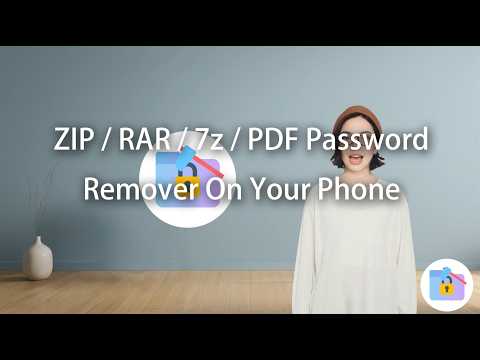 ZIP Password Remover RAR PDF video thumbnail