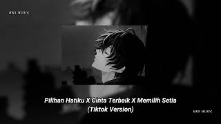 Download lagu Pilihan Hatiku X Cinta Terbaik X Memilih Setia Tiktok Version mp3