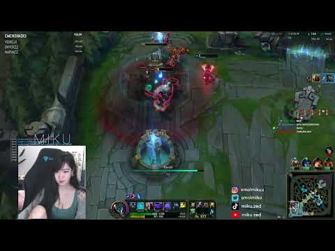 MIKU PLAYS ZED VS YONE - CHALLENGER PATCH 11.24