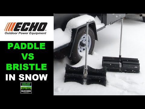 ECHO PAS Pro Paddle VS Pro Sweep For Clearing Snow | Which One Is Better?