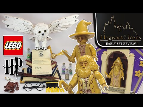 LEGO Harry Potter Hogwarts Icons Collection (76391) - EARLY 2021 Set Review