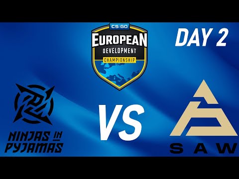 European Development Championship Season 2 Highlights Best Moments Young Ninjas vs sAw (BO3)