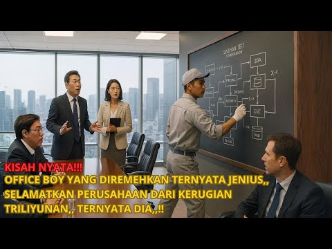 Office Boy Yang Diremehkan Ternyata Jenius,, Selamatkan Perusahaan Korea dari Kerugian Triliyunan!
