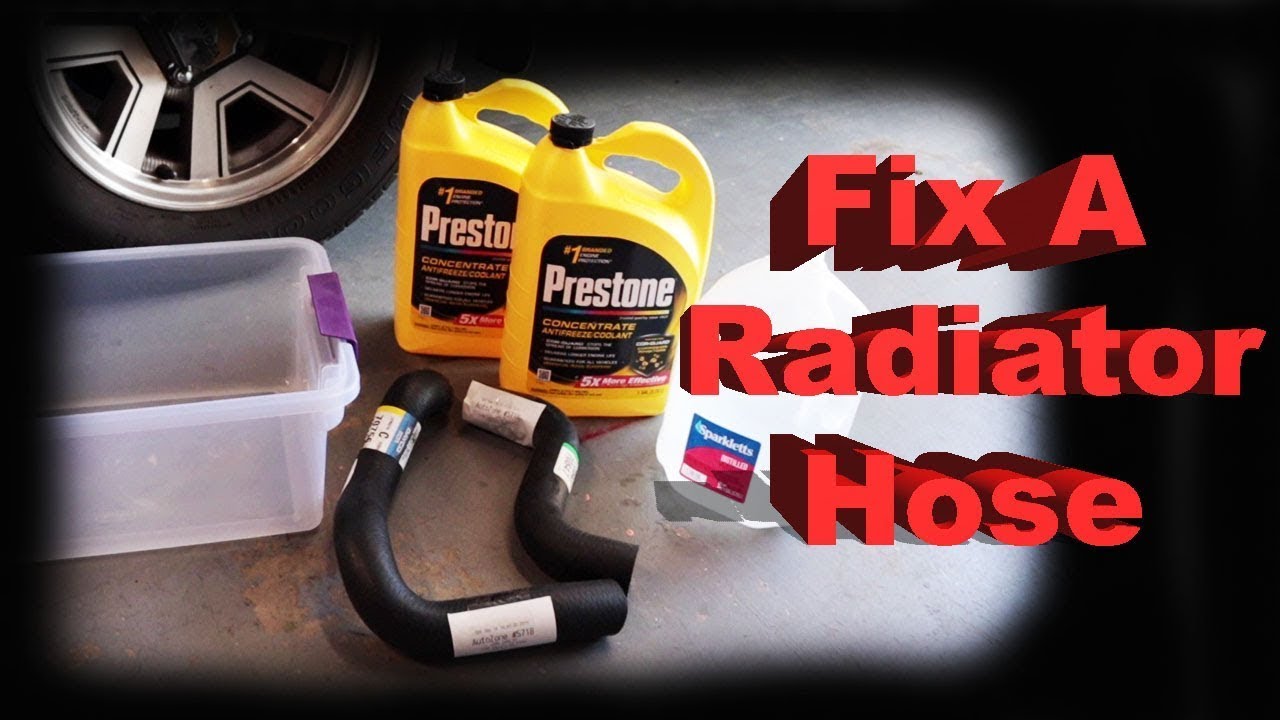 How to Replace a Radiator Hose   DIY