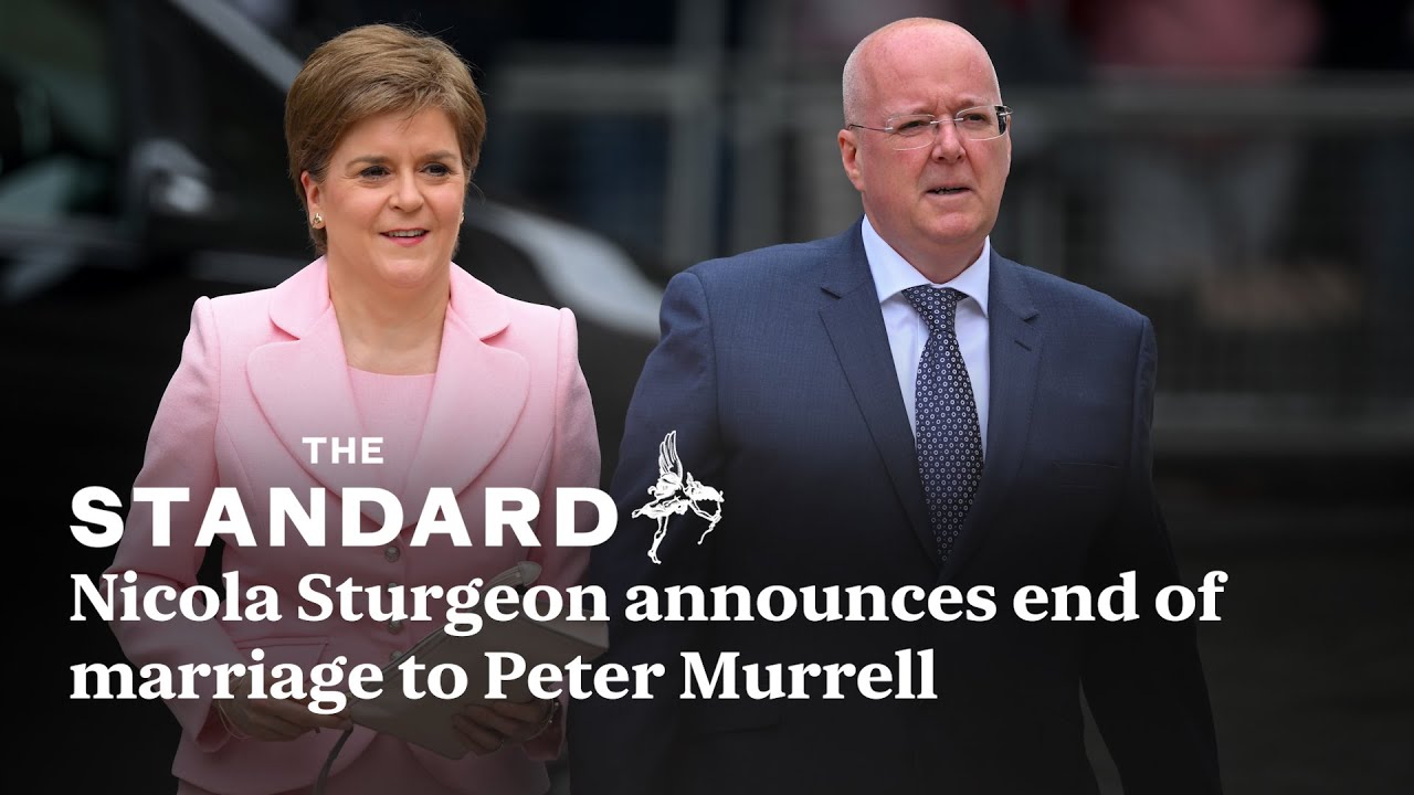 Nicola Sturgeon announces end of marriage to Peter Murrell