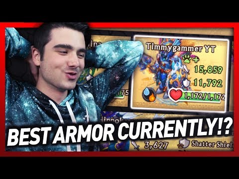 Knights and Dragons - BEST ARMOR IN THE GAME!! Leveling EXCLUSIVE Photic Watch+! 40 Arena STREAK?!?