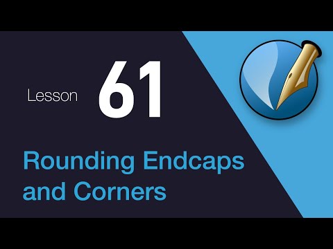 61) Rounding Endcaps and Corners in Scribus