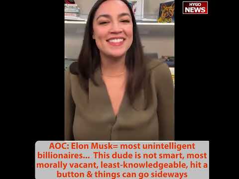 AOC: Elon Musk most unintelligent billionaires, not smart; KENNEDY & SCHUMER on Musk's DOGE