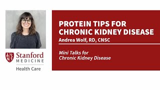 Protein Tips for Chronic Kidney Disease