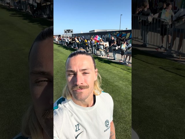 A message from Jacko after an epic day with the Oakland community and #Socceroos fans 🫶🇦🇺