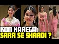 Kon Karega Sara Se Shaadi Sara Tendulkar Viral Look In Arjun Tendulkar Marriage Bollywoodlogy