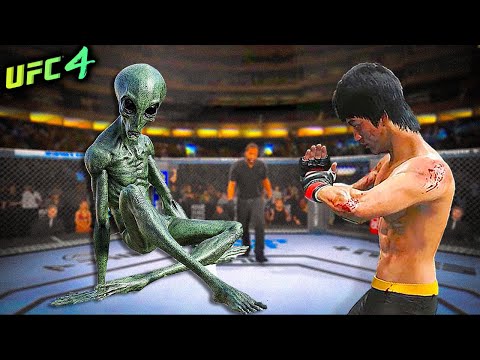 Bruce Lee vs. Alien Smat (EA sports UFC 4)