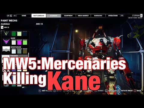 MW5:Mercenaries: Killing Kane