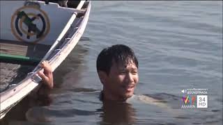 ทึ่งทั่วโลก ชุด The Asia Hunter  เลี้ยงควายในน้ำ   26 01 2017