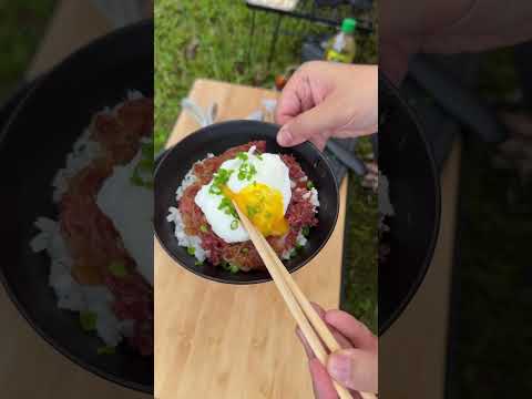 Kung kelan nasa camping saka nag crave ng japanese food 🤤 Hazel Cheffy 