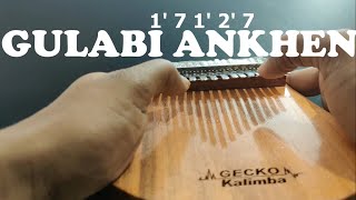 Download lagu Gulabi Ankhen Kalimba Number Notes || Kalimba Bollywood Song mp3 Download lagu Gulabi Ankhen Kalimba Number Notes || Kalimba Bollywood Song mp3