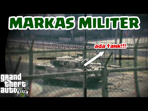 Ada Apa Di Markas Militer??? Gta 5 Indonesia