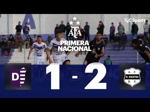 Villa Dálmine 1-2 Deportivo Riestra | Primera Nacional | Fecha 23 (Zona B)
