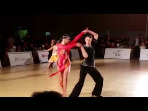 Latvian Championship LA Youth 21.02.2015.1/2 final.Paso Doble. Rebecca Cherepanova & Dima