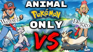 We Can Only Catch Animal Pokemon! Then we FIGHT!