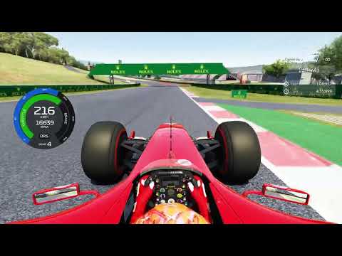 Ferrari F2004, on slicks, breaks the track record in Catalunya