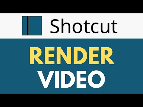 How To Render Video in Shotcut | Export and Render Your Video Projects | Shotcut Tutorial