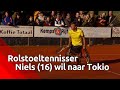 Rolstoeltennisser Niels (16) wil naar de Paralympische spelen in Tokio | Brabants Buske