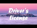 Olivia Rodrigo - Drivers License (lyrics clean)
