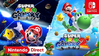 Super Mario Galaxy + Super Mario Galaxy 2 - Bande annonce - miniature
