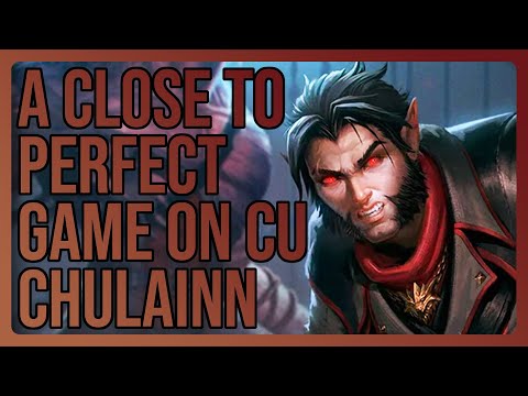 Near Perfect Cu Chulainn Game - Smite Cu Chulainn Solo Gameplay