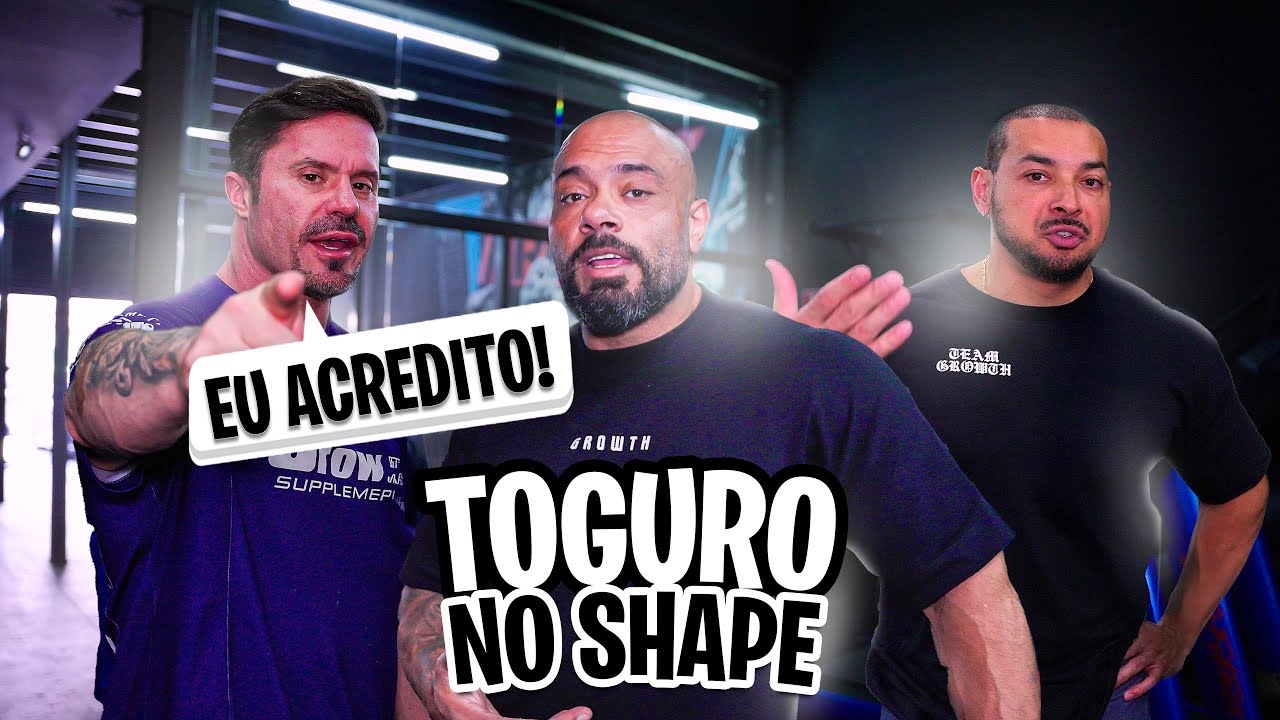 RENATO CARIANI, JÚLIO BALESTRIN E FELIPE FRANCO FALAM SOBRE TOGURO COLOCAR O SHAPE NOVAMENTE