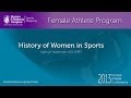History of Women in Sports - Kate Ackerman, MD ...
