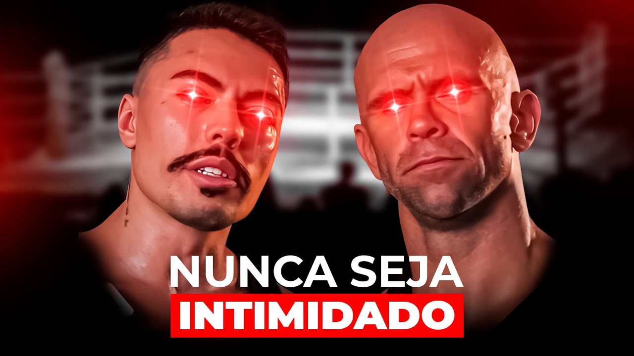 POSTURA DE BOXEADOR QUE INTIMIDA QUALQUER PESSOA