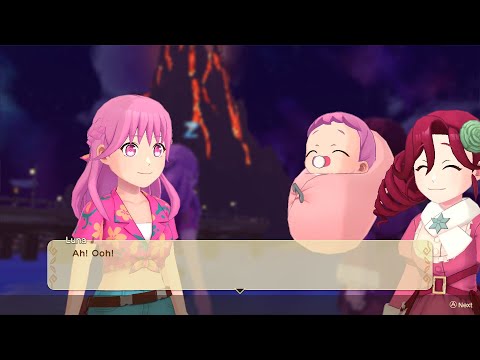Harvest Moon: Winds of Anthos - Big Fish Festival with Lina & Infant Luna