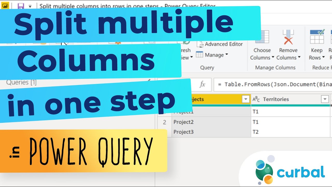 Split multiple columns into rows without errors in Power Query