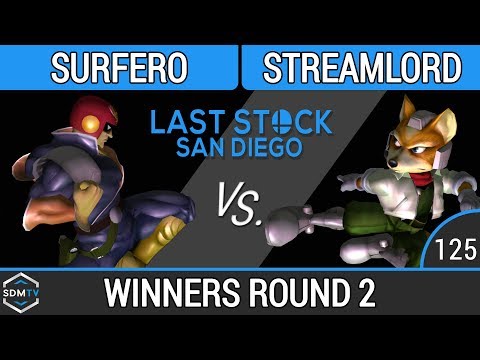 LSSD 125 - Surfero (Falcon) vs. OXY | Streamlord (Fox) - SSBM WR2 - Smash Melee