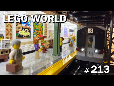 LEGO WORLD (213) - Der U-Bahn Zug [1]