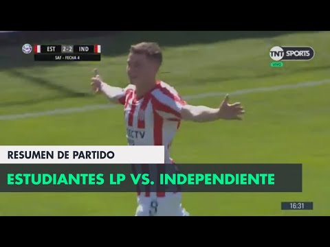 Resumen de Estudiantes LP vs Independiente (2-2) | Fecha 4 - Superliga Argentina 2018/2019