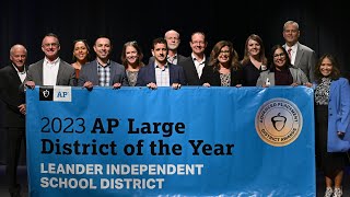 Leander ISD Named 2023 AP Large District of the Year