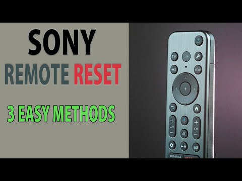 How To Reset Sony TV Remote? 3 Easy & Quick Methods