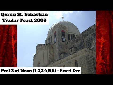 Mota 2 f'12:00pm (2009 - 1,2,3,4,5,6) - Qormi San Bastjan - Festa Titulari - 6 Qniepen