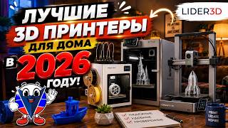 Лучшие домашние 3D принтеры 2026 - Какой 3D принтер выбрать в 2026 году? #3dпеча