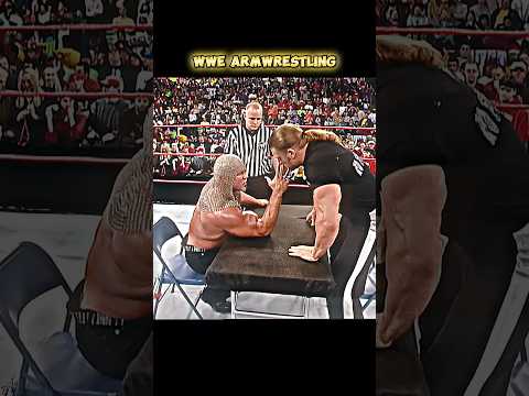WWE Armwrestling Scott Steiner vs Triple H 🔥🥶