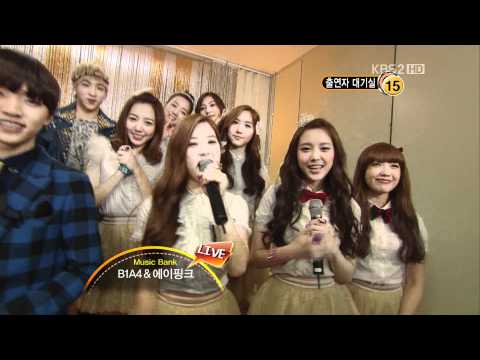 111125 MB 待機室 (B1A4,Apink)
