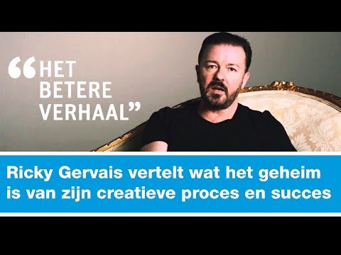 , title : 'Ricky Gervais vertelt over zijn creatieve proces (NL ondertiteling)'