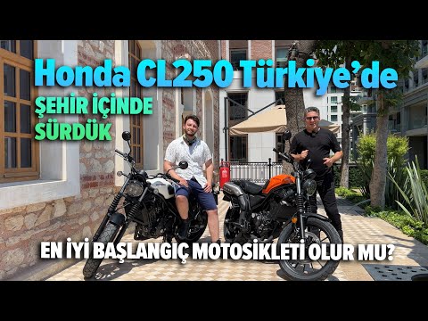 Honda CL250 Türkiye’de | Şehir İçinde Sürdük