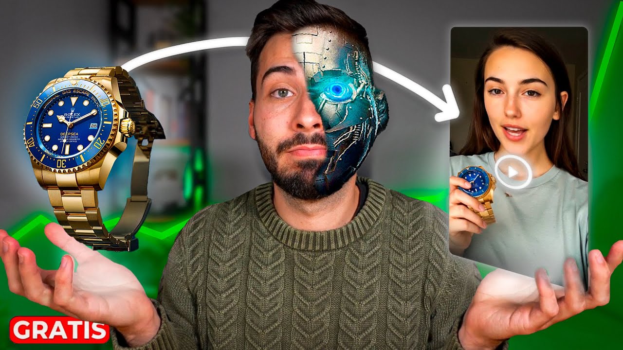 BESTIAL! Creo un AVATAR que Vende GRATIS, Fácil, e ILIMITADO📈 Tutorial Paso a Paso con IA